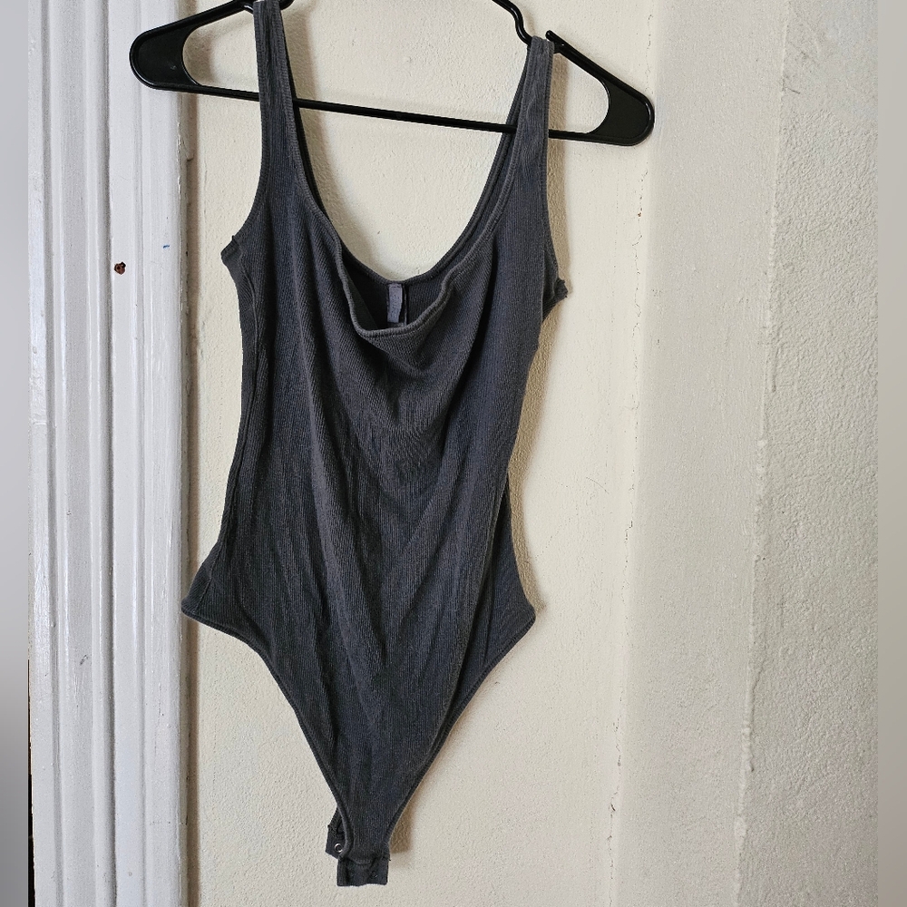 SKIMS Gray Bodysuit